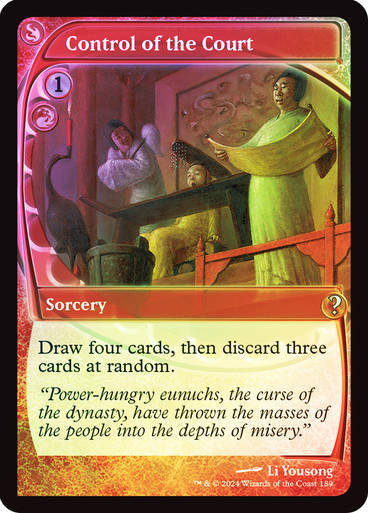 Control of the Court (MB2) (189) / Foil