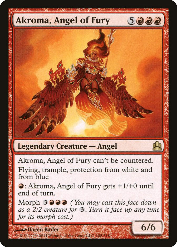 Akroma, Angel of Fury (cmd)