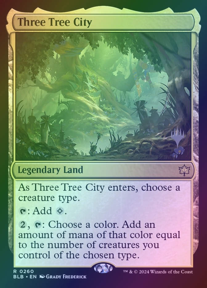 Three Tree City (PBLB) (260p) / Foil