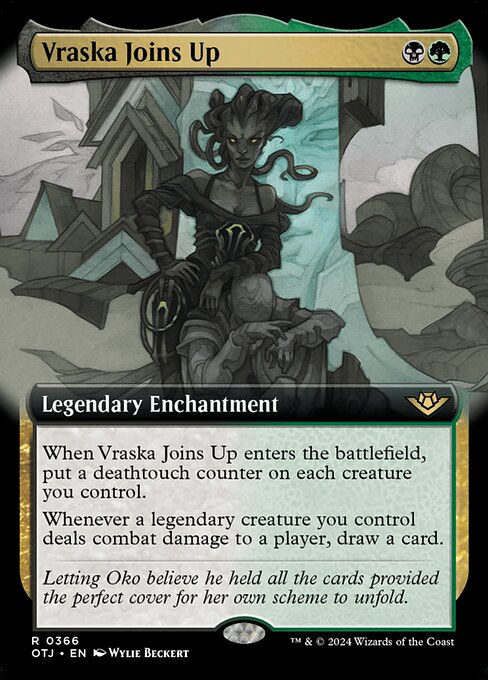 Vraska Joins Up (otj) (366) / Extended Art