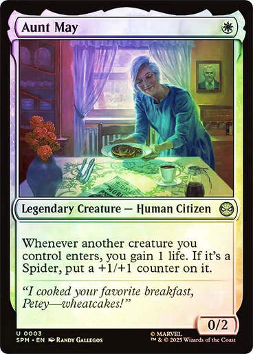 Aunt May (SPM) (3) / Foil