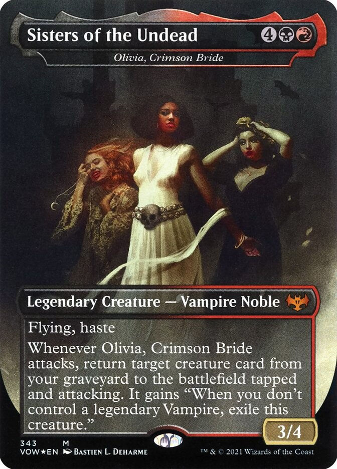 Olivia, Crimson Bride (VOW) (343) / Borderless
