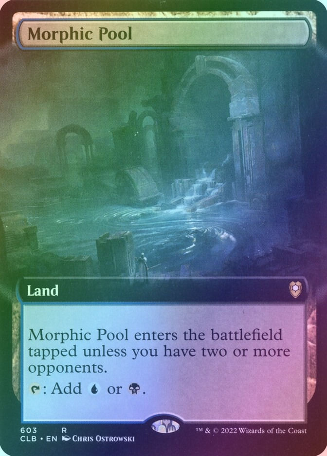 Morphic Pool (CLB) (603) / Extended Art / Foil