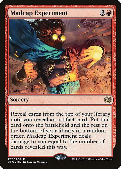 Madcap Experiment (KLD)