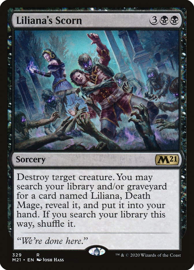 Liliana's Scorn (M21) (329)