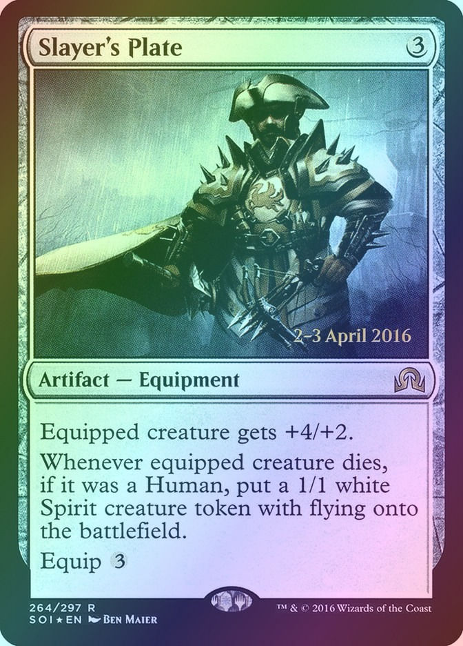 Slayer's Plate (PSOI) (264s) / Foil