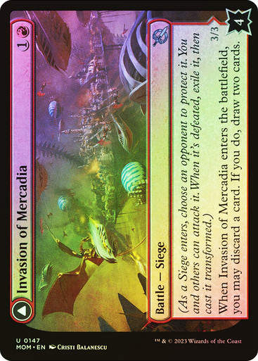 Invasion of Mercadia // Kyren Flamewright (mom) / Foil