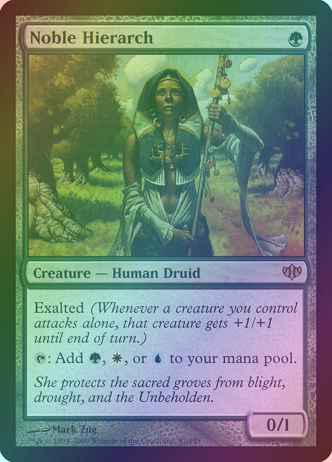Noble Hierarch (CON) (87) / Foil