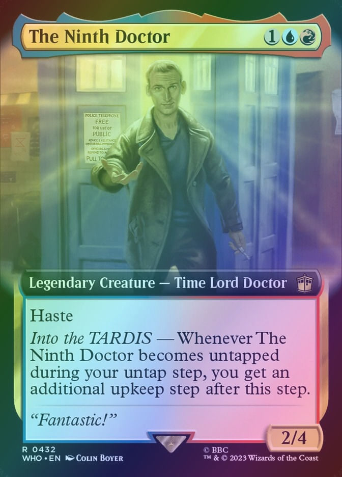 The Ninth Doctor (WHO) (432) / Extended Art / Foil