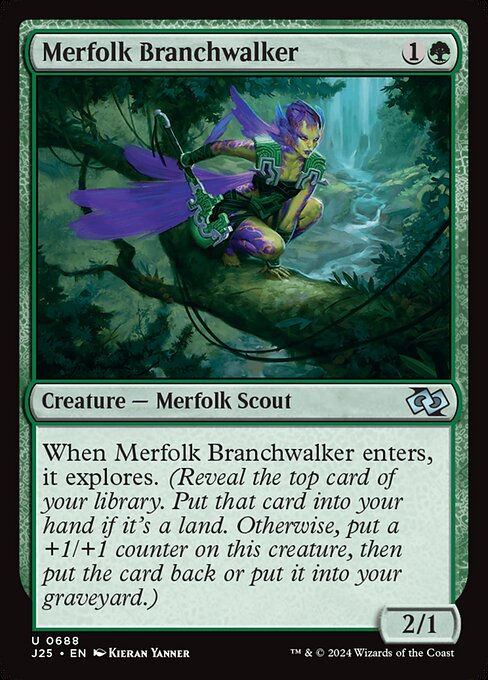 Merfolk Branchwalker (J25) (688)