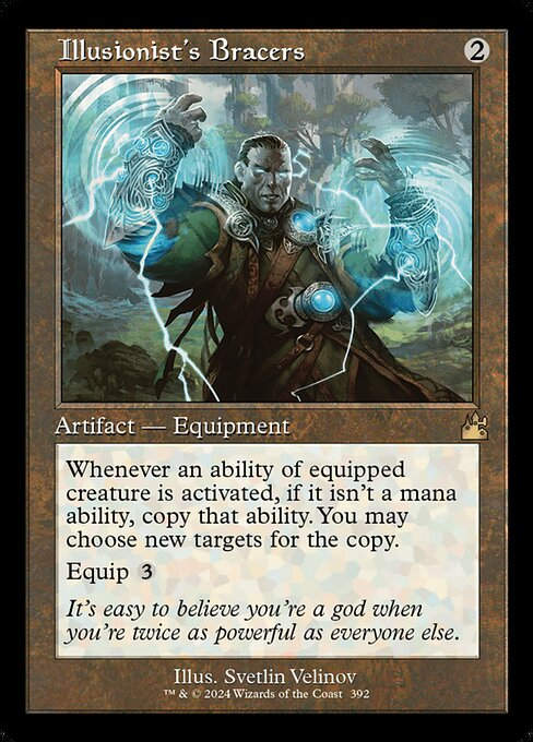 Illusionist's Bracers (rvr) (392) / Retro