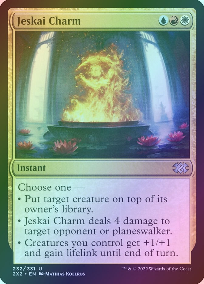 Jeskai Charm (2X2) (232) / Foil