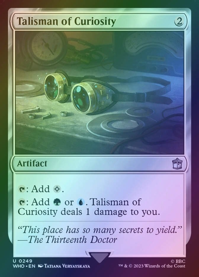 Talisman of Curiosity (WHO) (249) / Foil