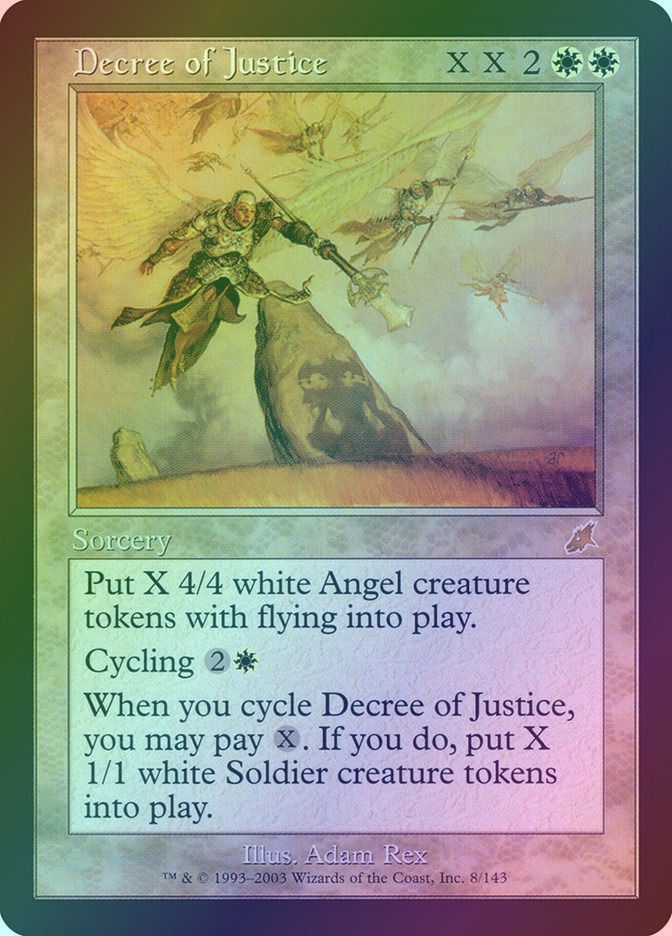 Decree of Justice (SCG) (8) / Foil
