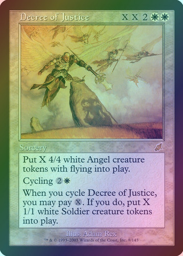 Decree of Justice (SCG) (8) / Foil | MTG Wolf México