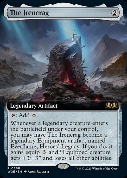 The Irencrag (woe) / Extended Art