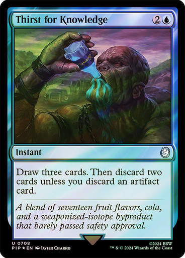 Thirst for Knowledge (pip) (708) / Surge Foil