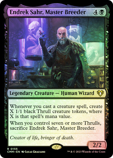 Endrek Sahr, Master Breeder (cmm) / Foil