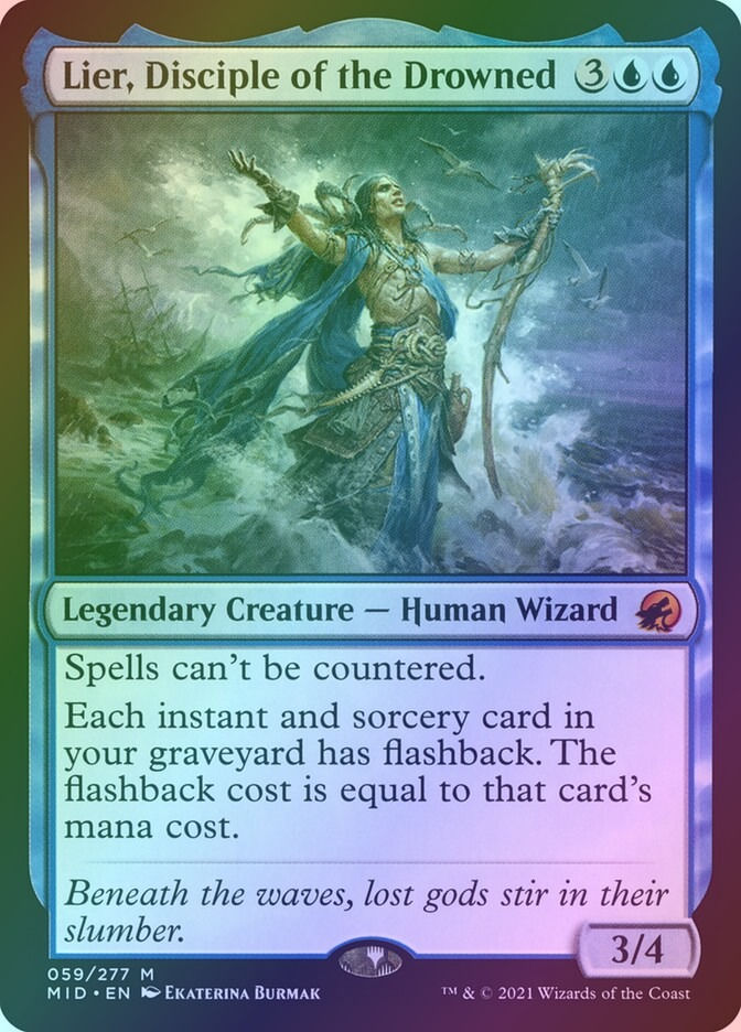 Lier, Disciple of the Drowned (MID) (59) / Foil