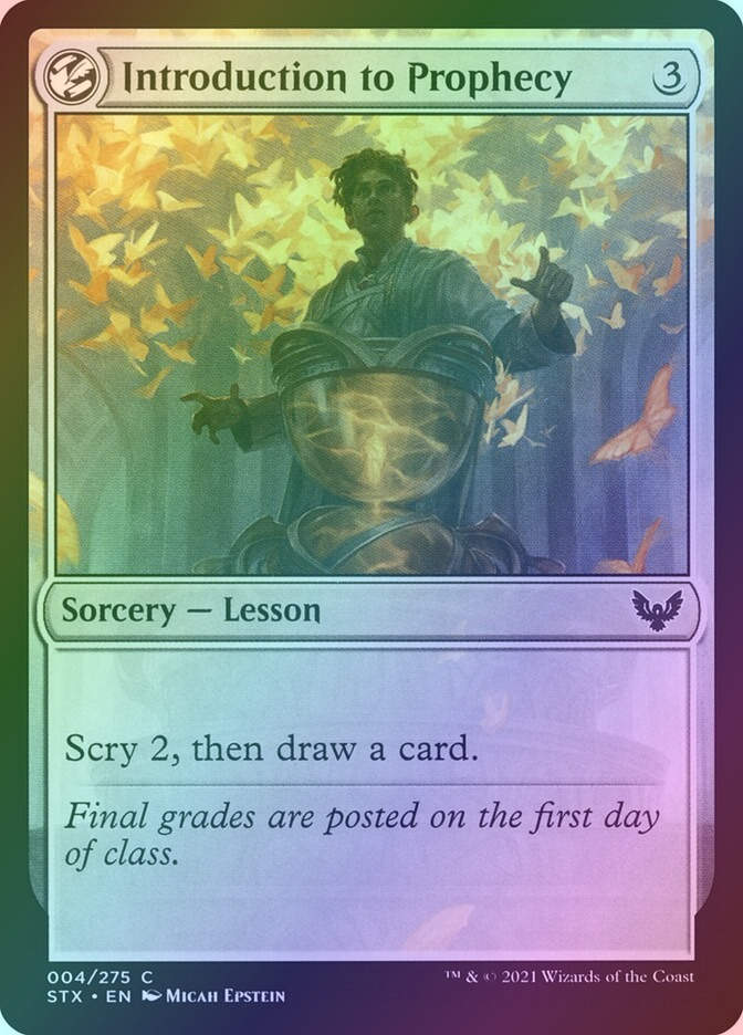 Introduction to Prophecy (STX) (4) / Foil