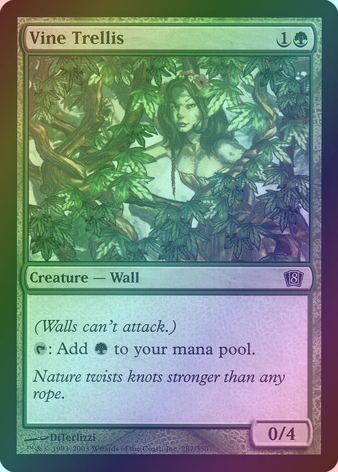 Vine Trellis (8ED) (287★) / Foil