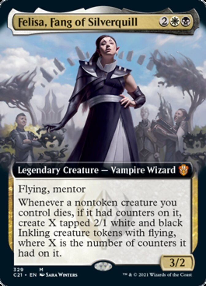 Felisa, Fang of Silverquill (C21) / Extended Art
