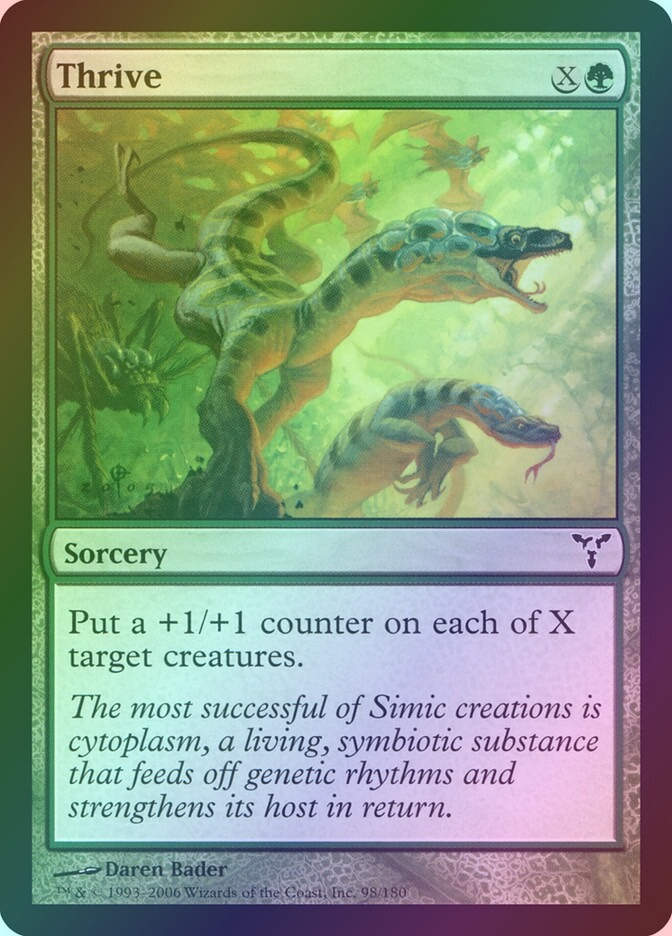 Thrive (DIS) (98) / Foil