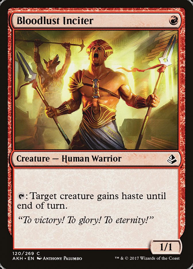 Bloodlust Inciter (AKH) (120)