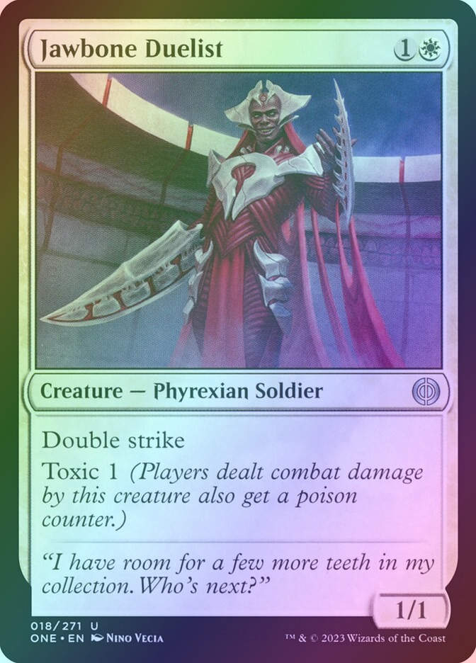 Jawbone Duelist (ONE) (18) / Foil