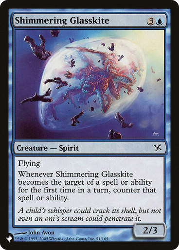 Shimmering Glasskite (PLST) (BOK-51)