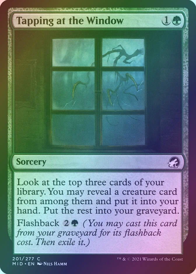 Tapping at the Window (MID) (201) / Foil