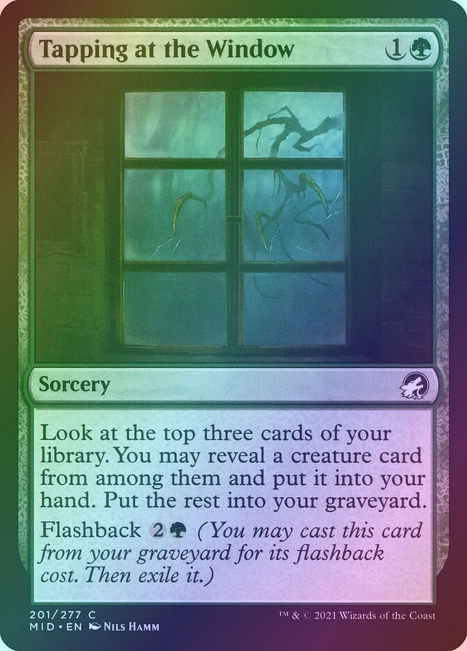 Tapping at the Window (MID) (201) / Foil
