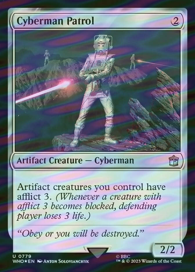 Cyberman Patrol (WHO) (779) / Surge Foil