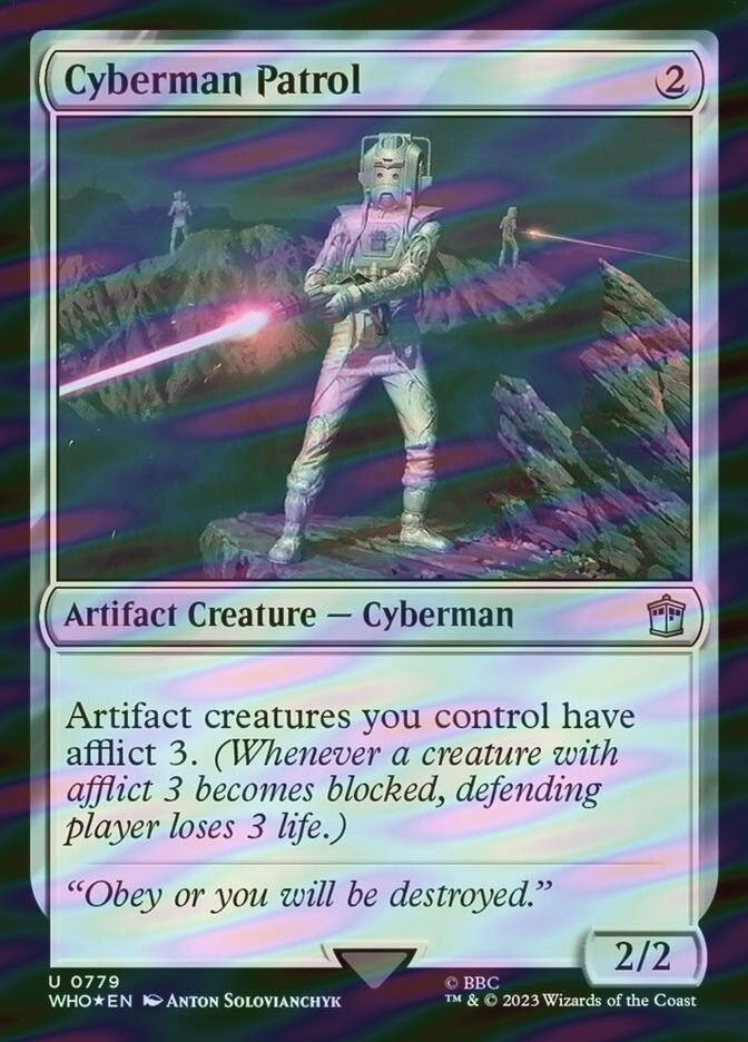 Cyberman Patrol (WHO) (779) / Surge Foil