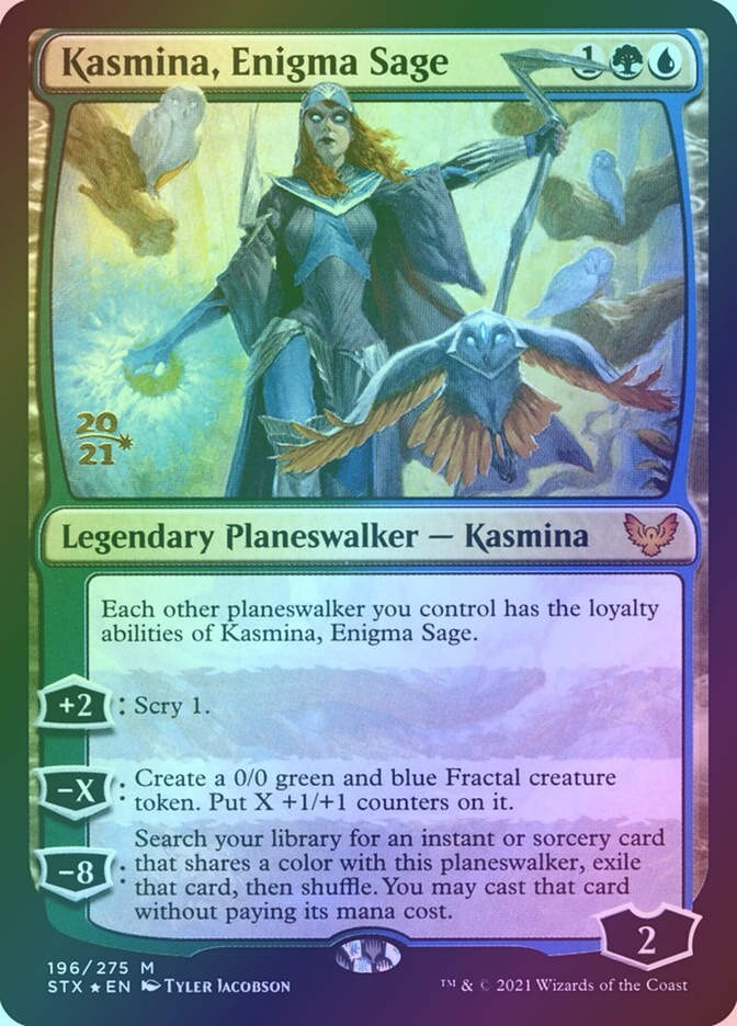 Kasmina, Enigma Sage (PSTX) (196s) / Foil