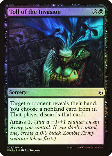 Toll of the Invasion (WAR) (108) / Foil