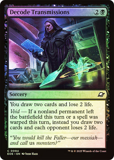 Decode Transmissions (EOE) (94) / Foil