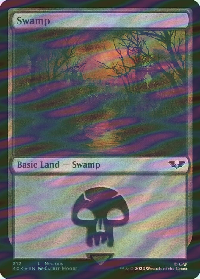 Swamp (40K) (312★) / Surge Foil