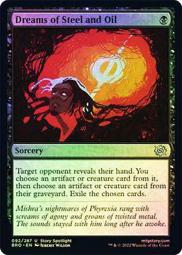 Dreams of Steel and Oil (BRO) / Foil