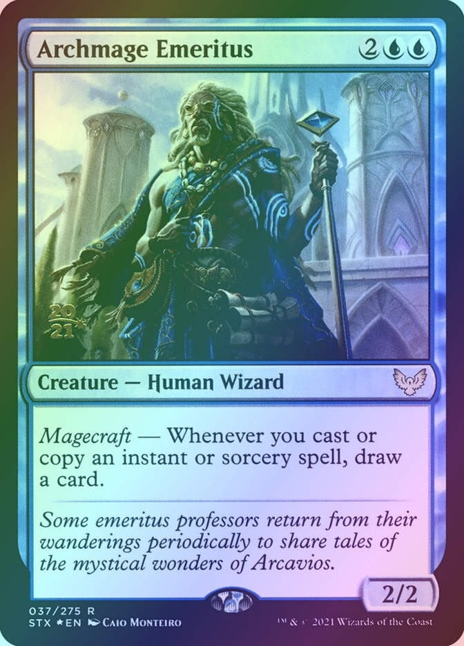 Archmage Emeritus (PSTX) (37s) / Foil