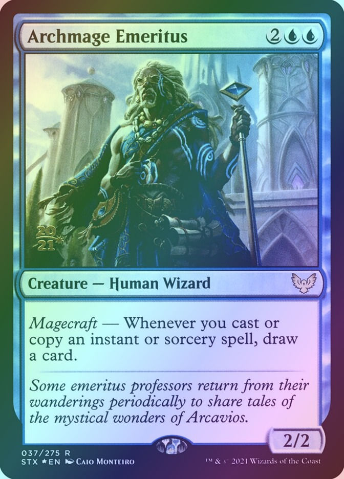 Archmage Emeritus (PSTX) (37s) / Foil