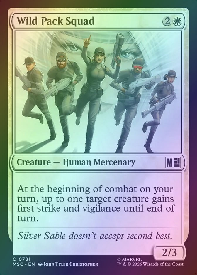 Wild Pack Squad (MSC) (781) / Foil