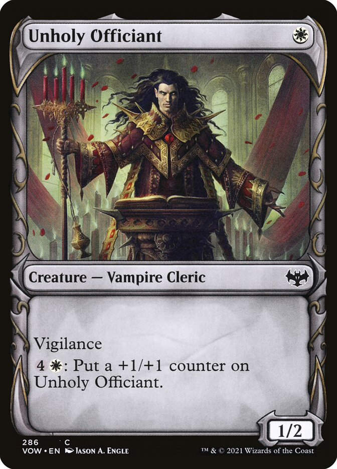 Unholy Officiant (VOW) (286) / Showcase