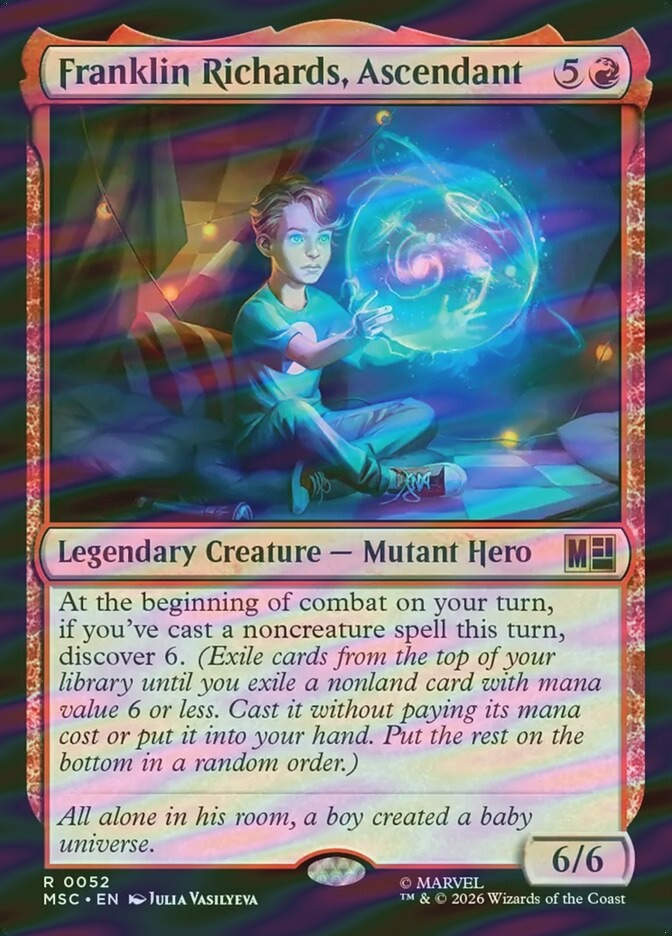 Franklin Richards, Ascendant (MSC) (52) / Surge Foil