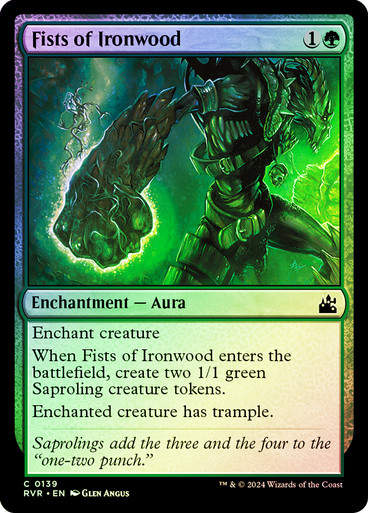Fists of Ironwood (rvr) (139) / Foil