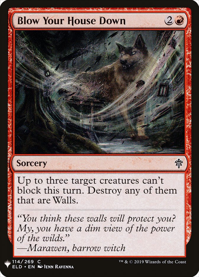 Blow Your House Down (MYS)
