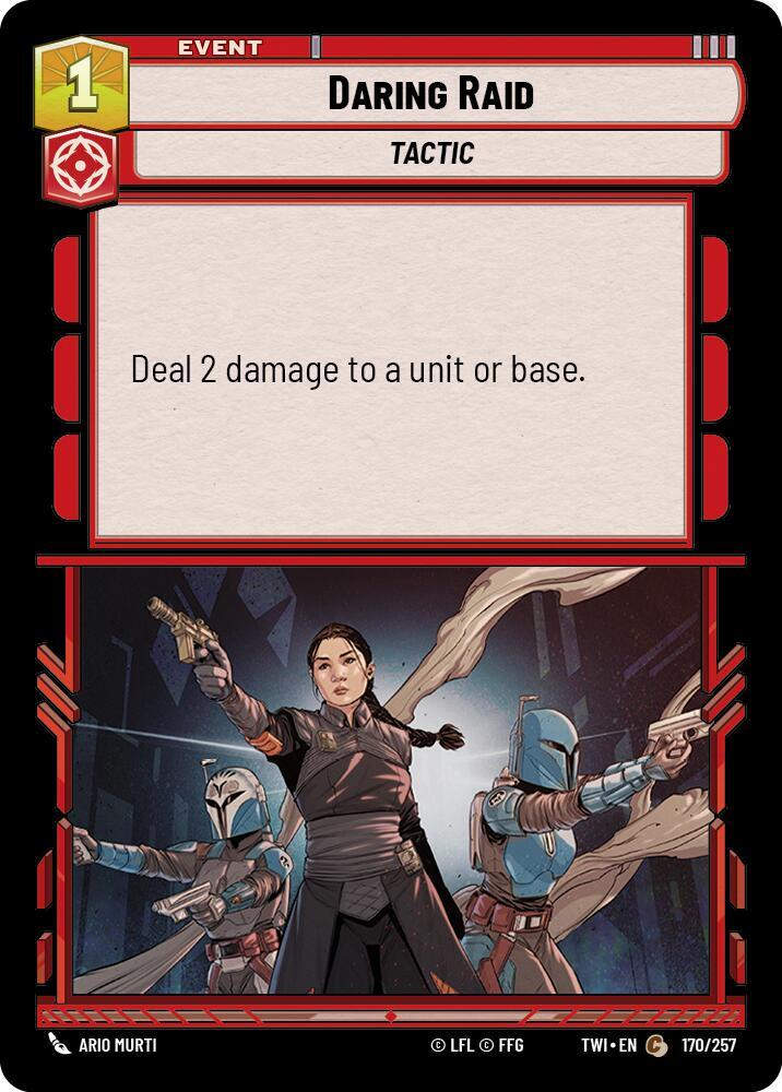 Daring Raid (TWI) (170/257) / Foil