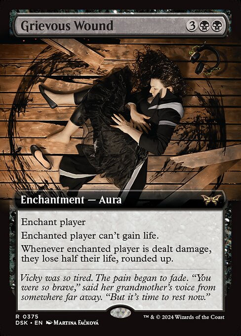 Grievous Wound (DSK) (375) / Extended Art