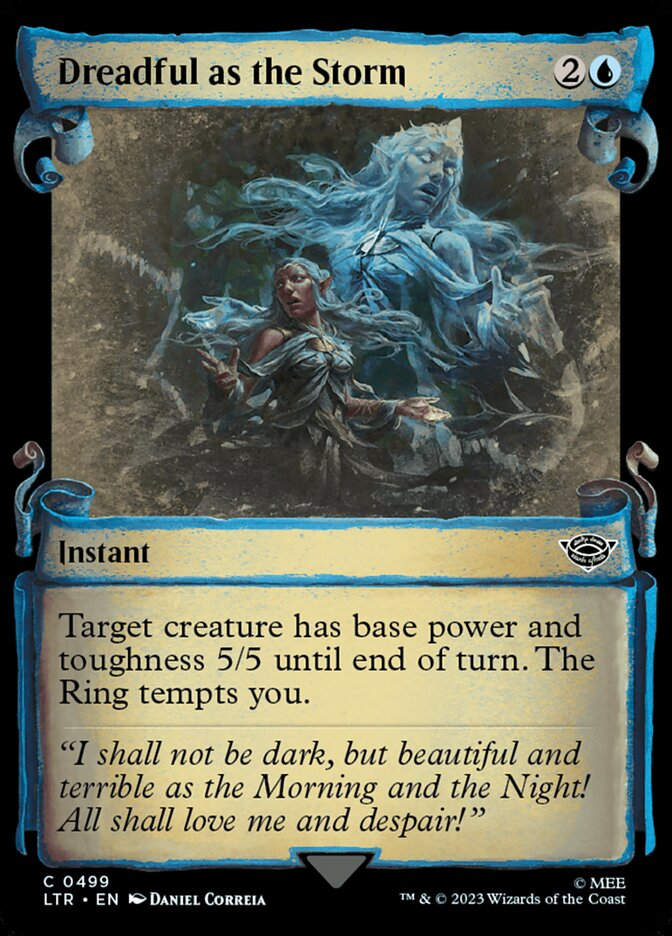 Dreadful as the Storm (LTR) (499) / Showcase
