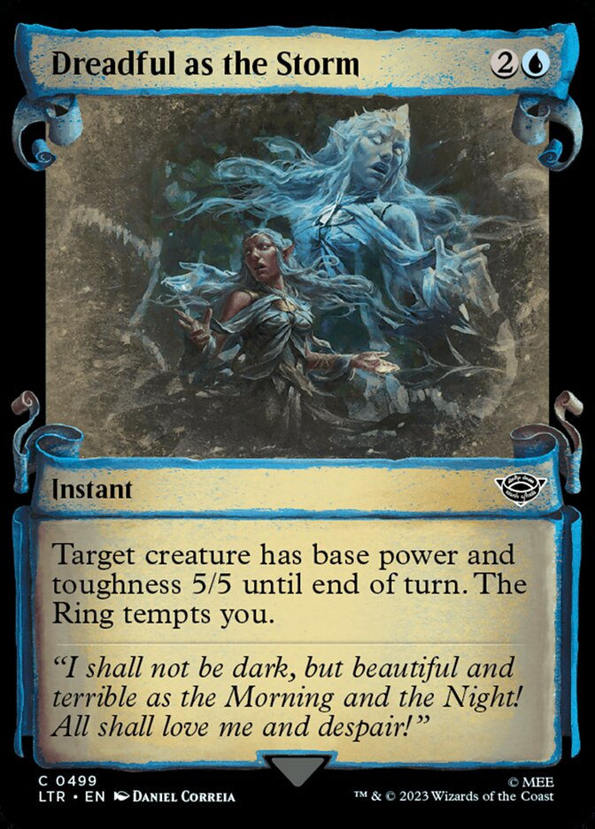Dreadful as the Storm (LTR) (499) / Showcase